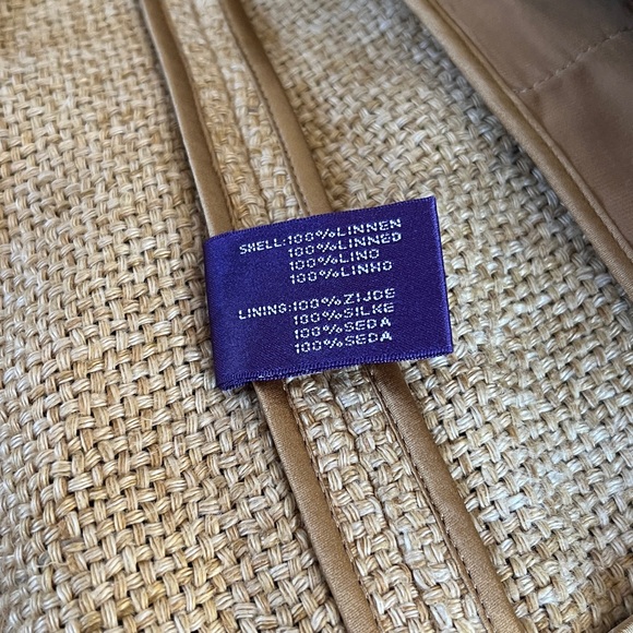 Ralph Lauren Collection Purple Label Linen blazer size 4 - Picture 7 of 10